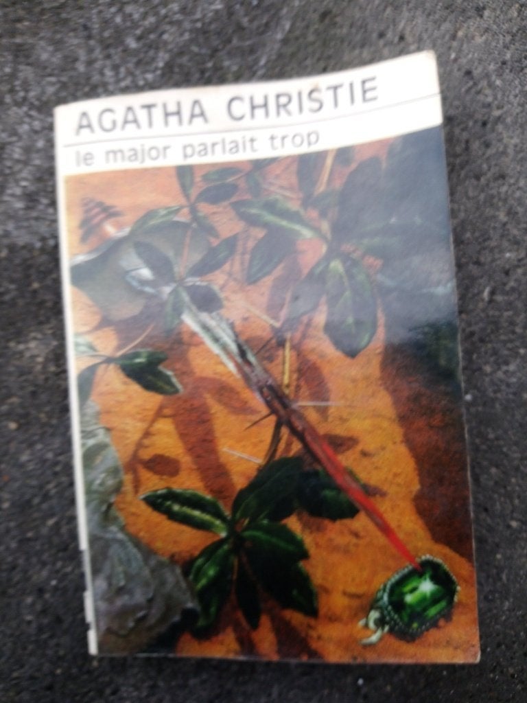 agatha christie Le major parlait trop, Boeken, Ophalen, Zo goed als nieuw, Agatha Christie