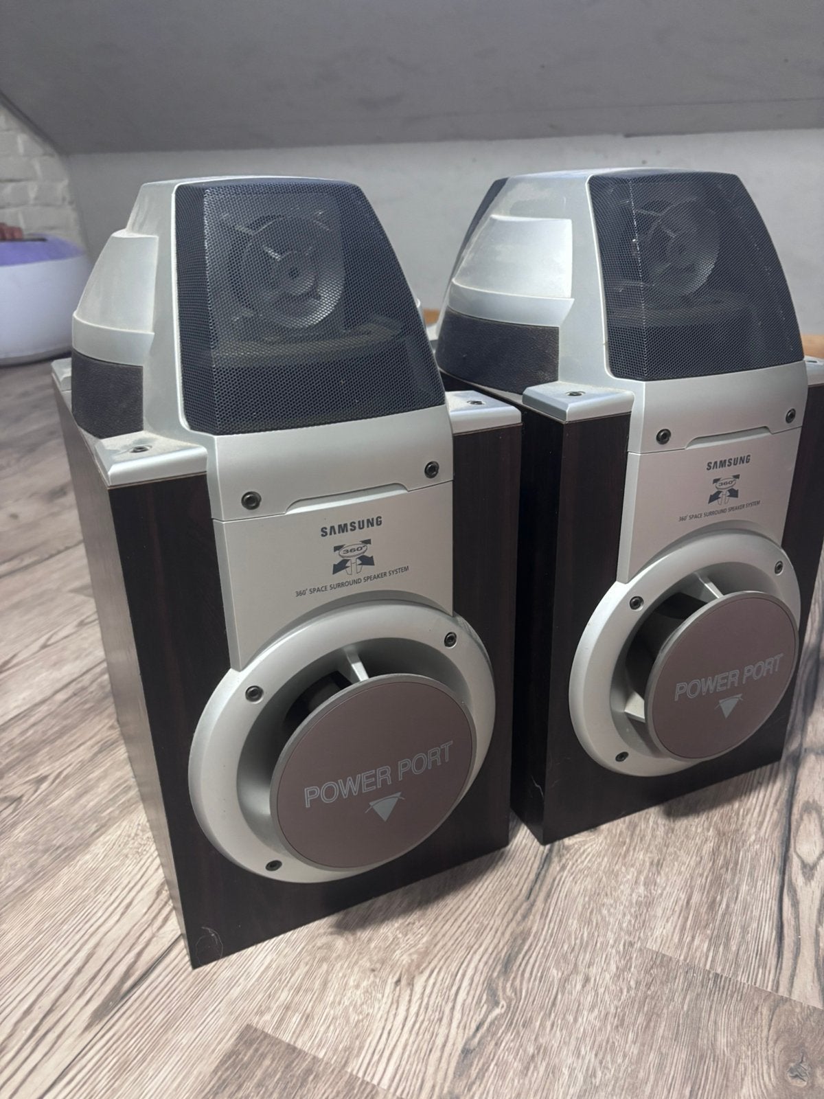 Samsung 360 surround speakers, Audio, Tv en Foto, Luidsprekerboxen, Ophalen, Gebruikt, Overige merken