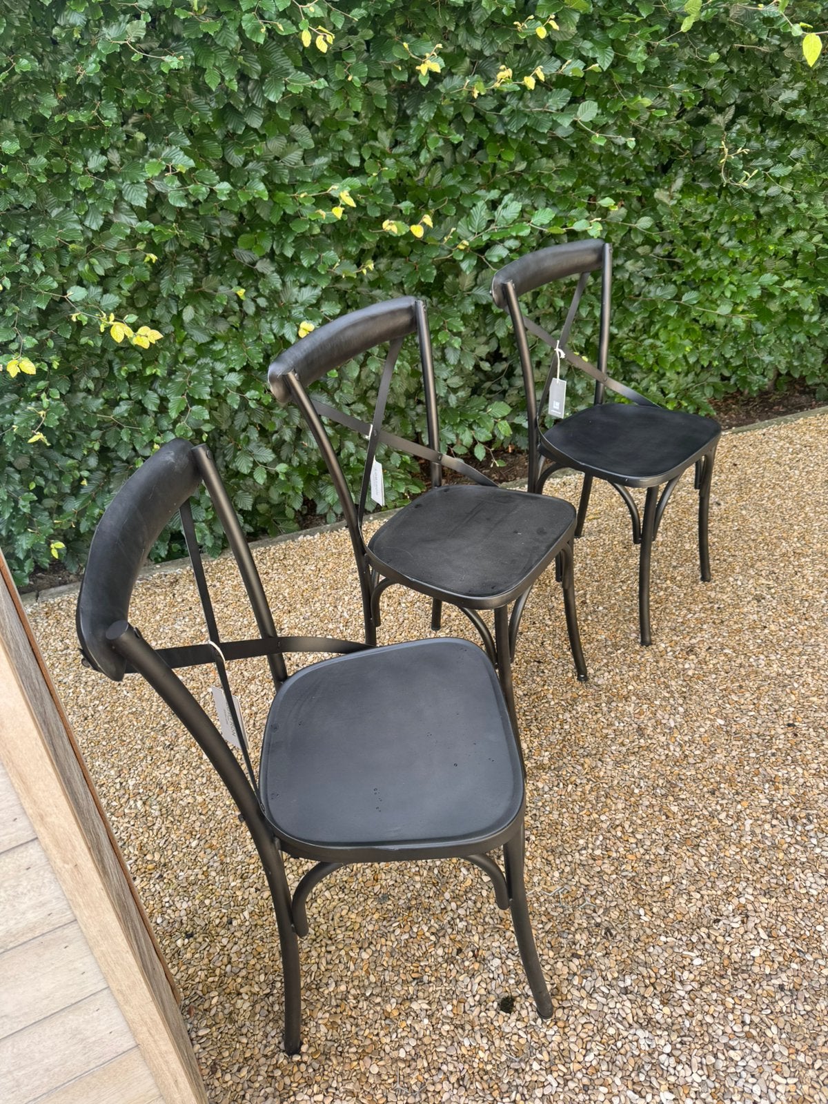 Chaise Kamie Loberon 3 pièces, Enlèvement, Neuf, Noir