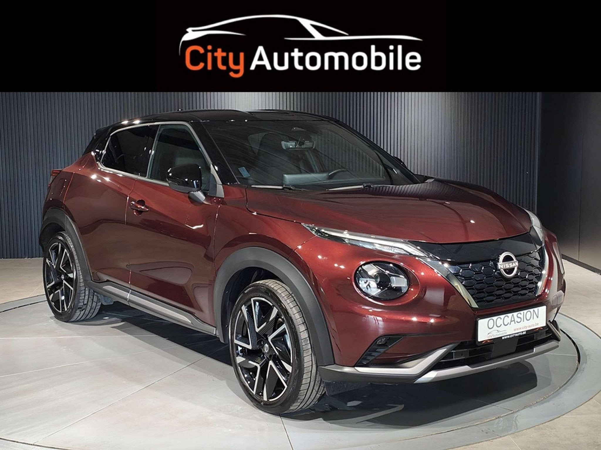 Nissan Juke 1.6 HYBRID DCT N-DESIGN CARPLAY GPS CAMERA LED V, Automaat, Stof, Gebruikt, 110 g/km