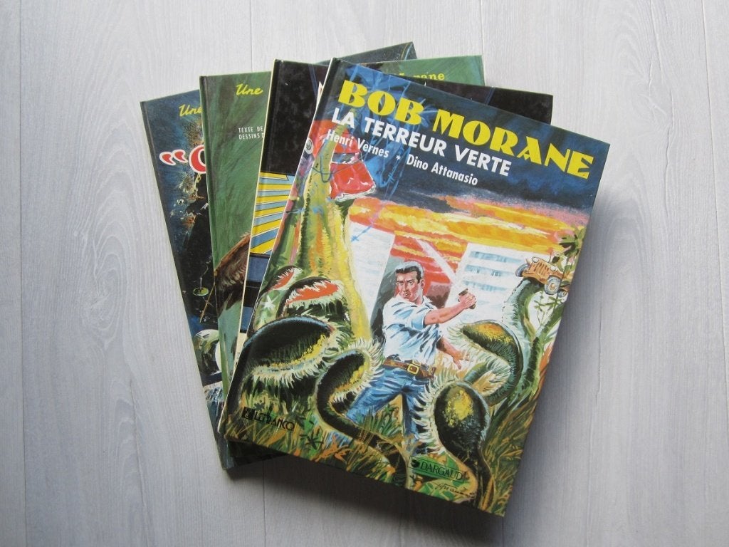 Bob Morane - Titres et prix dans la liste, Plusieurs BD, Enlèvement ou Envoi, Comme neuf, Henri Vernes.