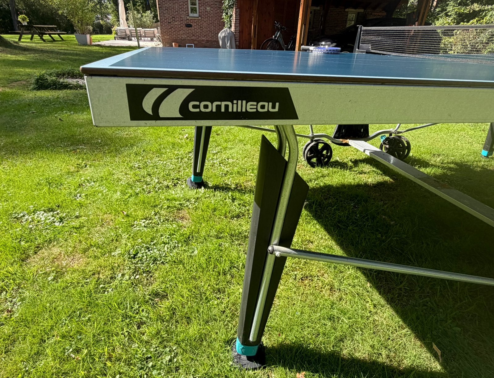 Pingpongtafel Cornilleau 400X - garantie tot 2032, Sport en Fitness, Ophalen, Zo goed als nieuw, Wedstrijdformaat