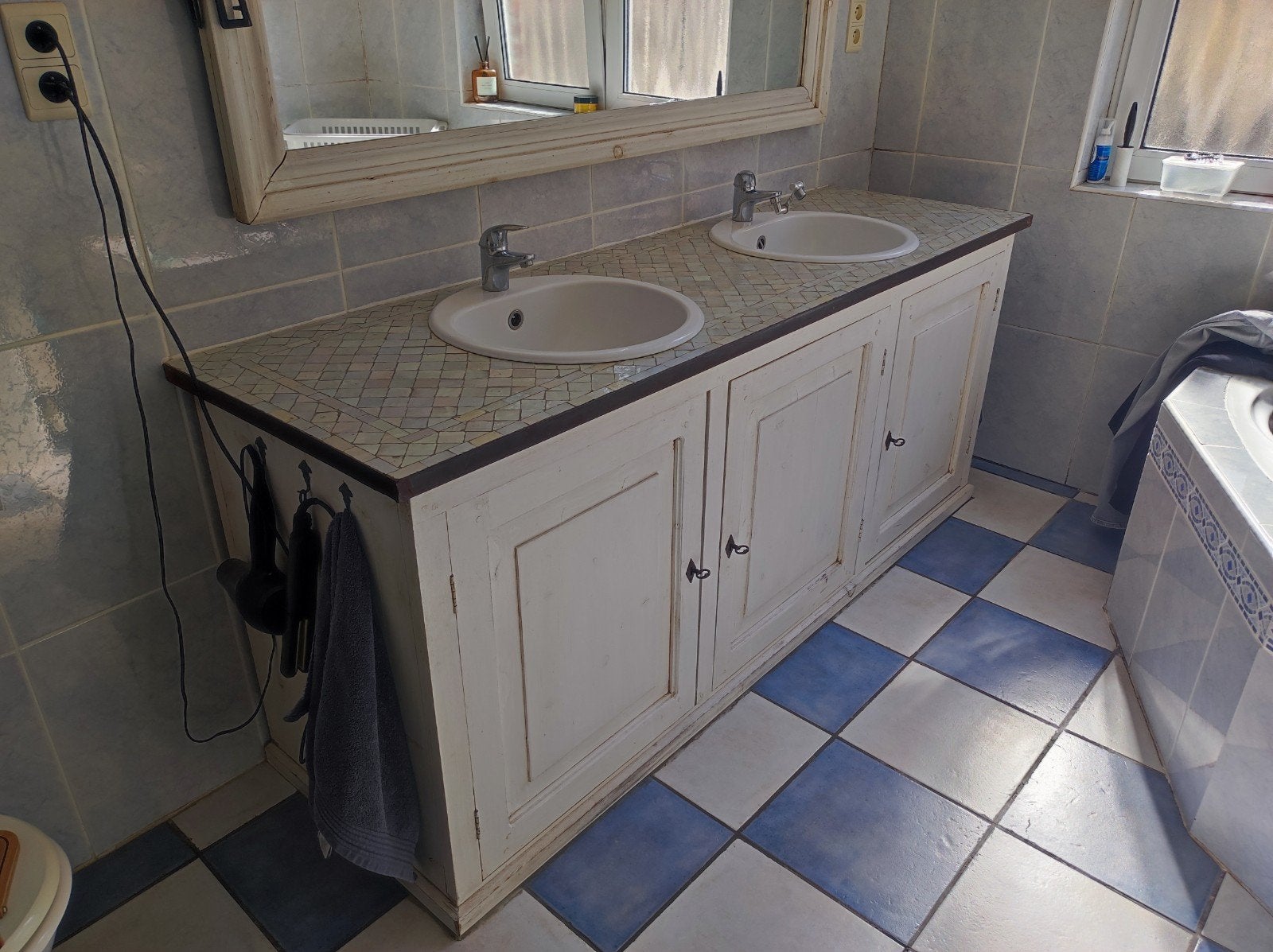 Meuble de salle de bain + Miroir, Ophalen