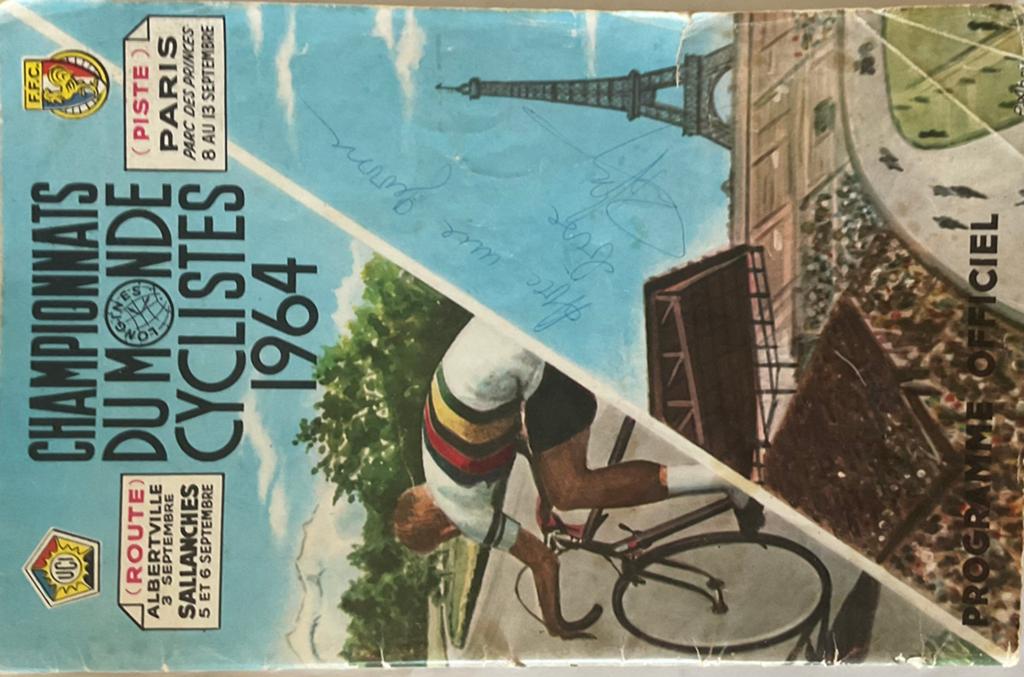 Catalogus wereldkampioenschap wielrennen 1964 Sallanches., Verzenden
