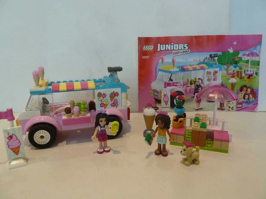 LEGO Juniors Friends 10727 Le camion de glaces d'Emma, Enlèvement ou Envoi, Lego, Ensemble complet, Friends