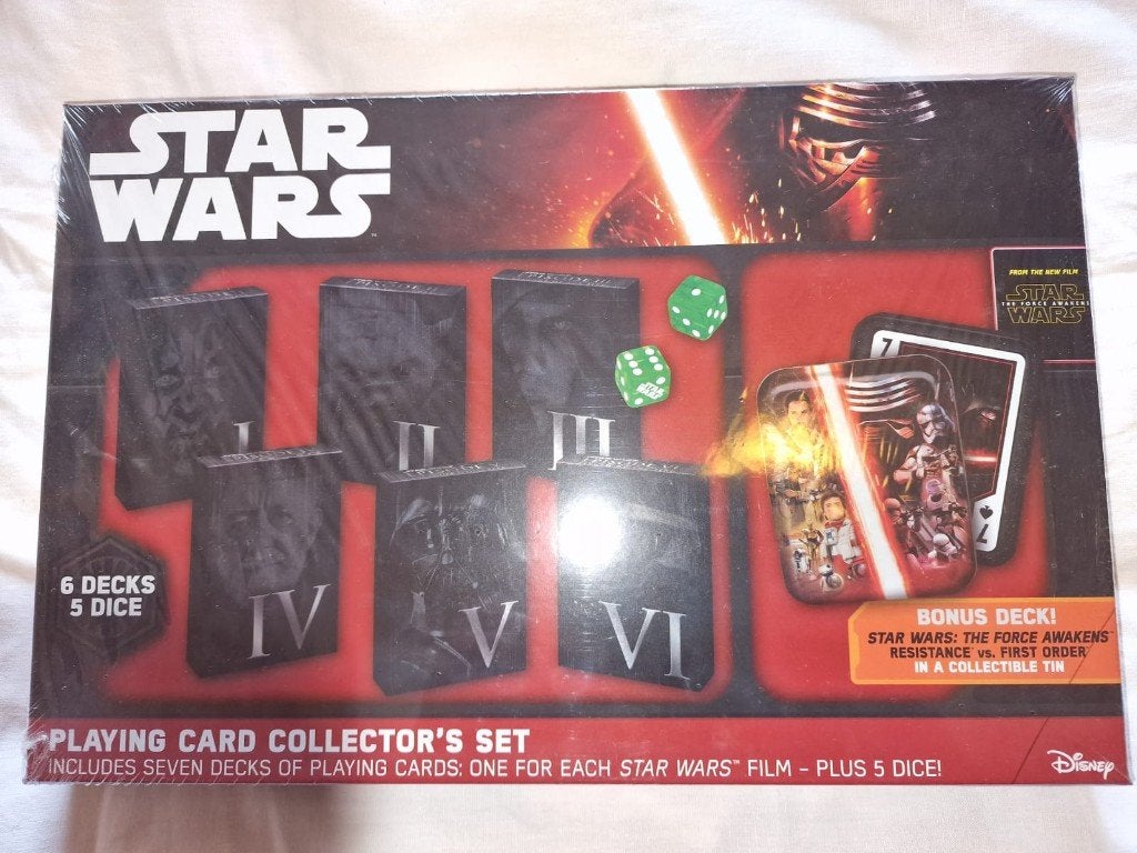 Star Wars Playing cards collection set, Verzamelen, Ophalen of Verzenden, Nieuw, Spel