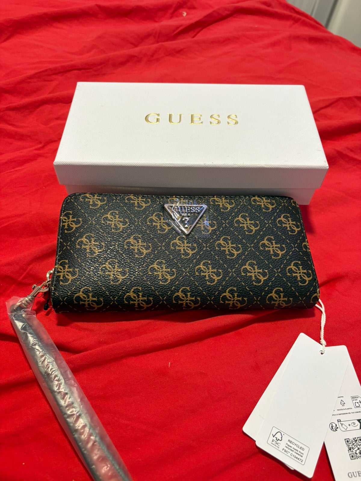 Guess portemonnee, Handtassen en Accessoires, Ophalen of Verzenden, Zo goed als nieuw, Guess