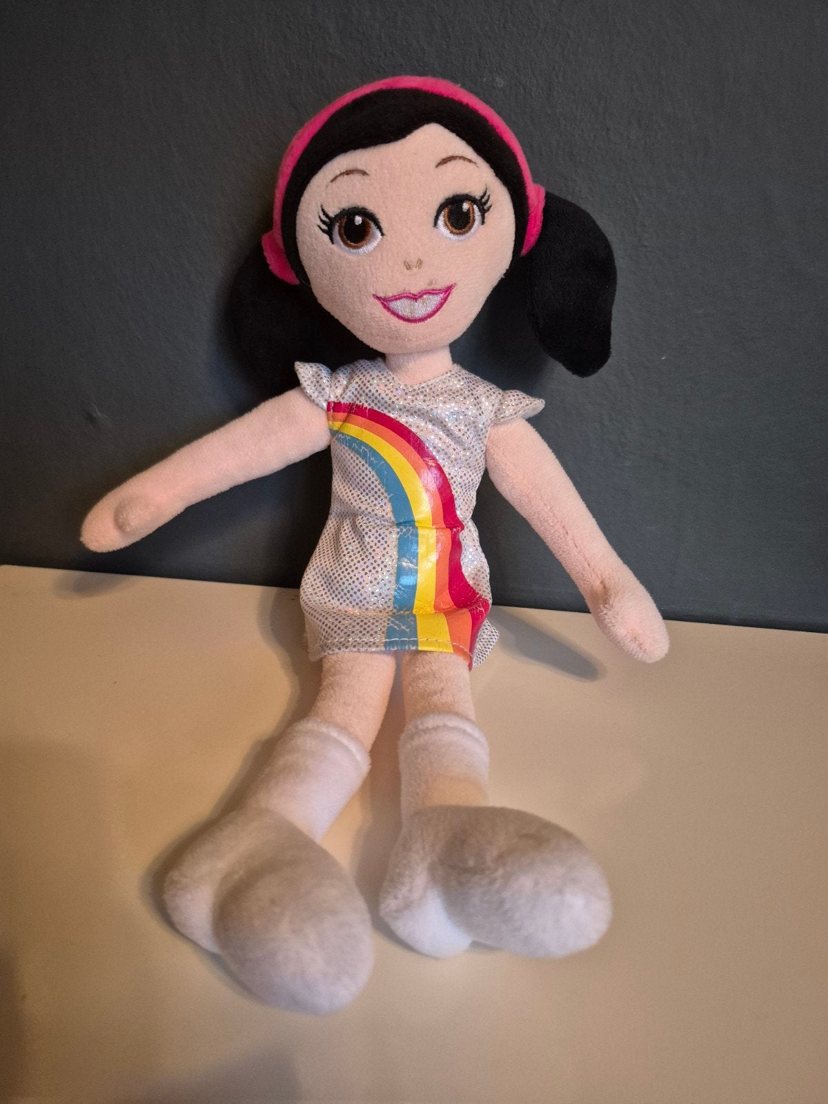 k3 popje goede staat 1 voetje beetje vuil 30cm, Kinderen en Baby's, Ophalen of Verzenden