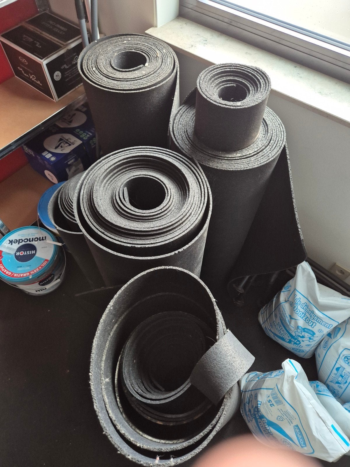 Vloerbekleding dempend, Doe-het-zelf en Bouw, Ophalen