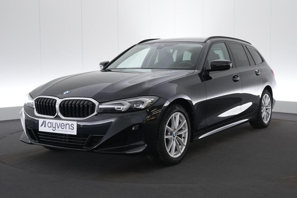 (2DBX067) BMW 3 TOURING, Auto's, BMW, USB, 136 pk, Zwart, Bedrijf