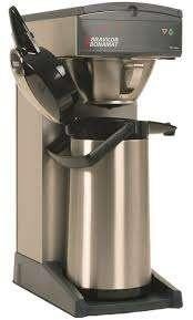 Professionele koffiemachine Bravilor TH10, Ophalen, 10 kopjes of meer, Gemalen koffie, Koffiemachine