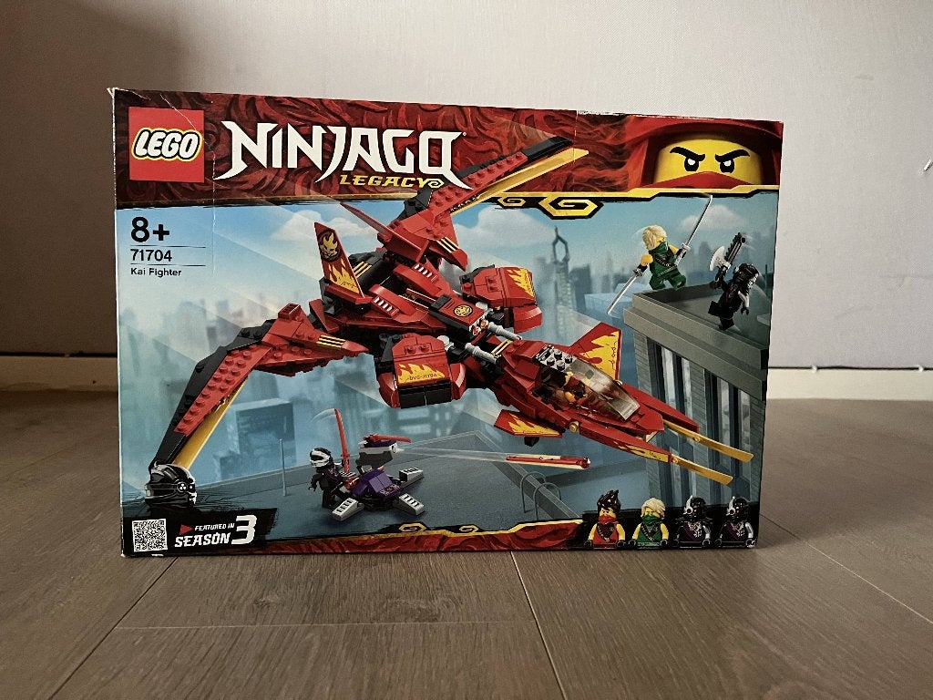 LEGO Ninjago Kai Fighter 71704 – met alle minifiguren, Inclusief instructies, Lego, Ophalen of Verzenden, Zo goed als nieuw