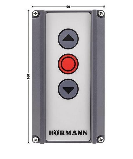 Drukknop Op-Stop- Neer Hörmann, Neuf, Composites, Enlèvement ou Envoi, Gris
