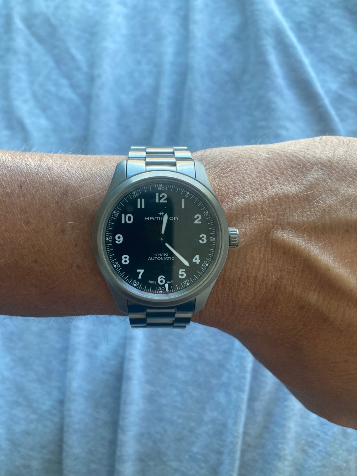 Hamilton khaki automatic titanium engineered garments 36 mm, Overige materialen, Polshorloge, Overige materialen, Nieuw