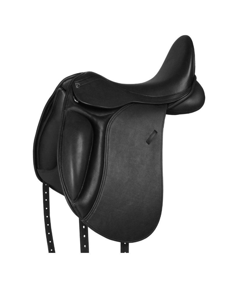 Dressuur zadel, Dieren en Toebehoren, Dressuur, Overige merken, M (17 inch), Diepe zit
