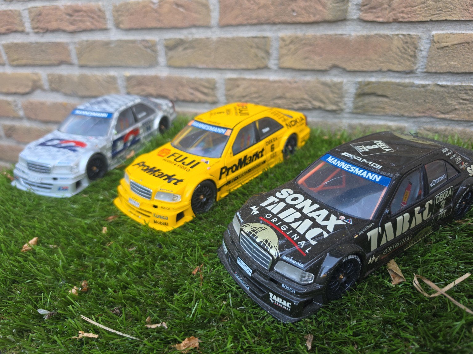 Mercedes DTM 1:18 Set (3x), Ophalen, Zo goed als nieuw