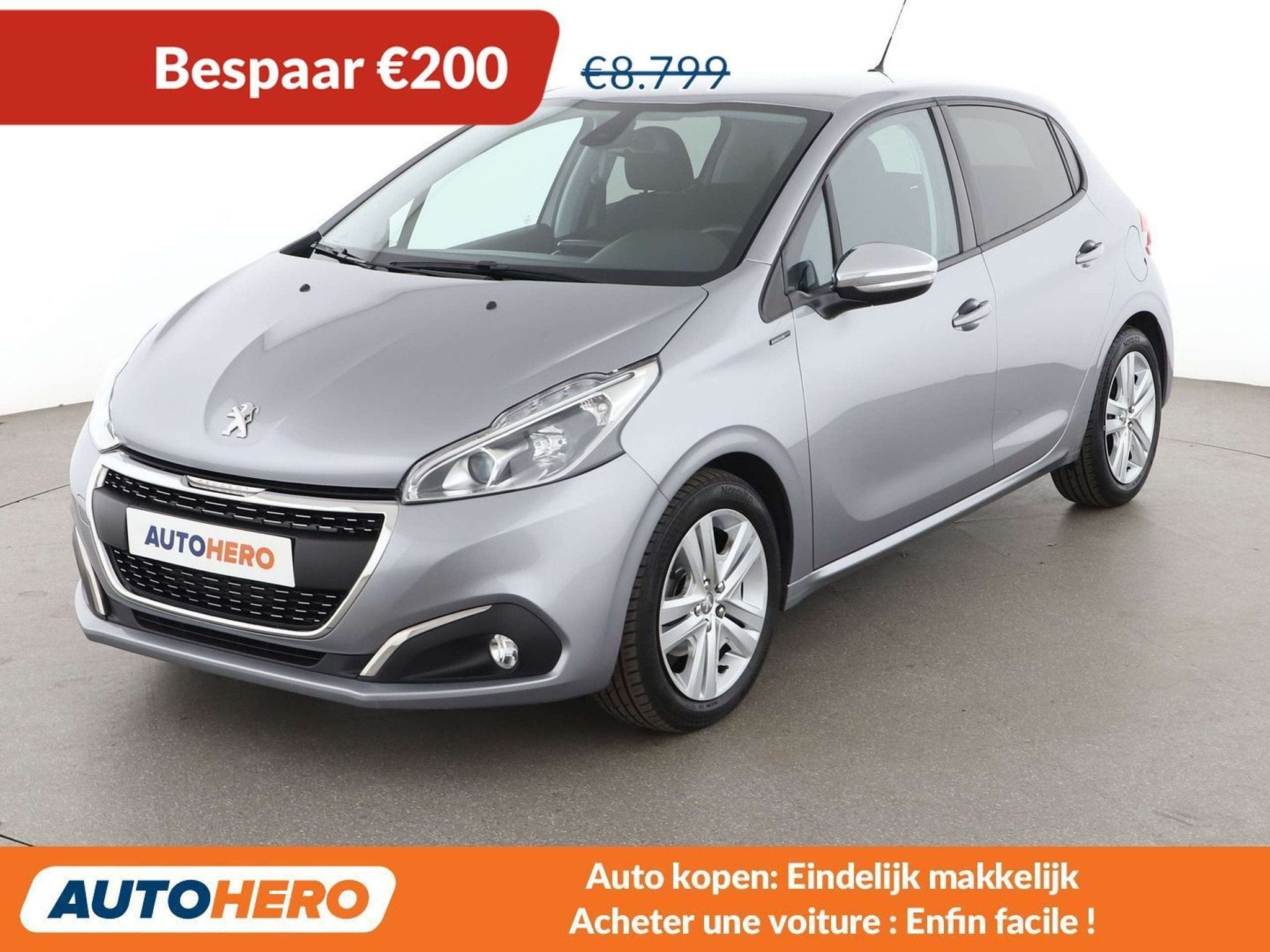 Peugeot 208 1.2 PureTech Signature (bj 2019), Auto's, Voorwielaandrijving, Stof, Gebruikt, 1199 cc