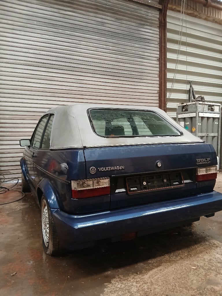 Golf 1 cabriolet, Ophalen, Cabriolet, Volkswagen, Handgeschakeld
