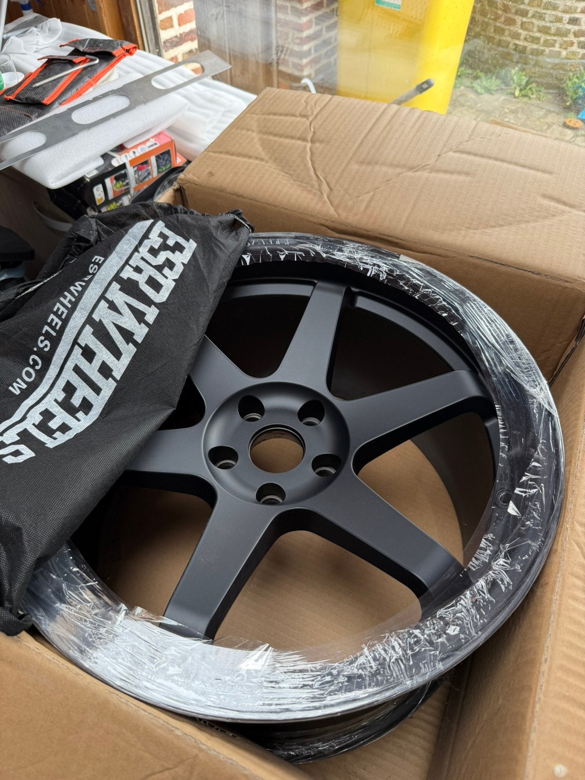 5X112 / 19 inch breedset / ESR SR07, Ophalen, Zo goed als nieuw