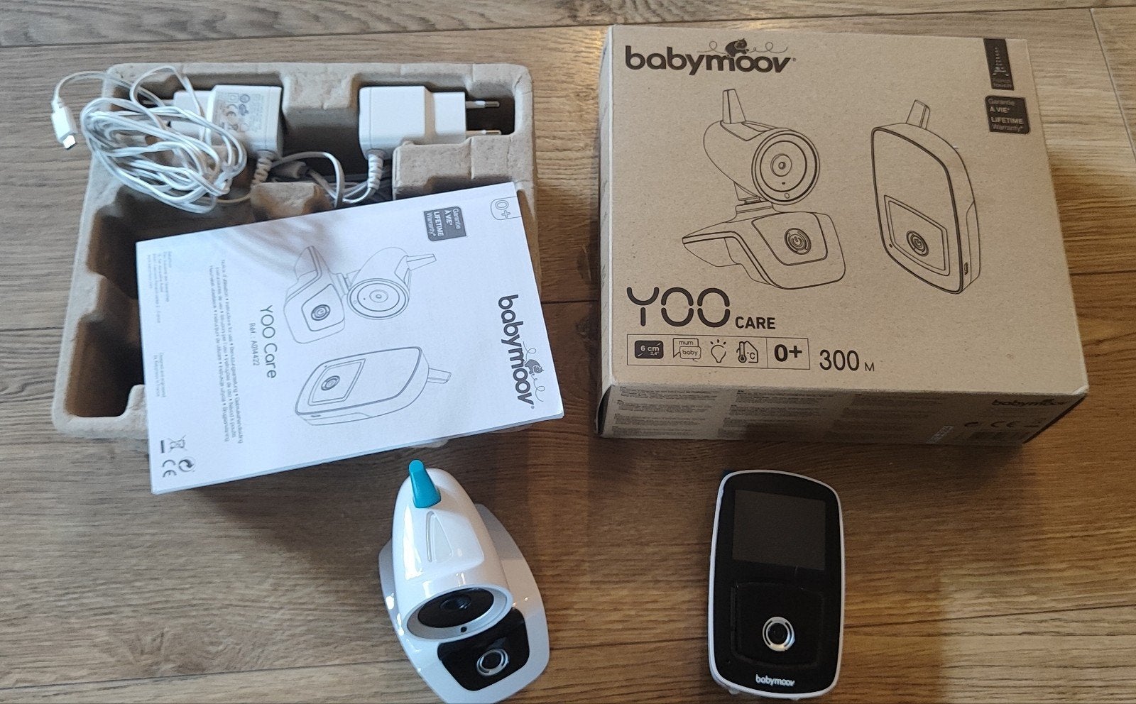 Babyphone BabyMoov YOO-Care, Enfants & Bébés, Babyphones, Enlèvement, Utilisé, 250 mètres ou plus, Caméra