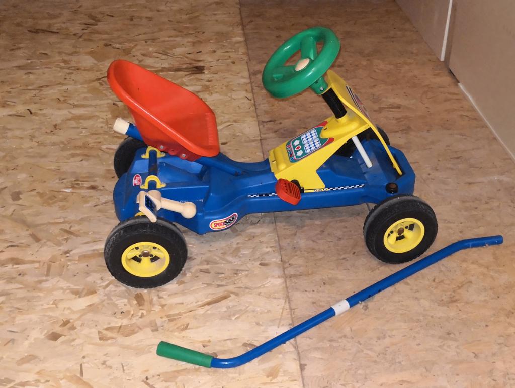 Go kart enfant, Enlèvement