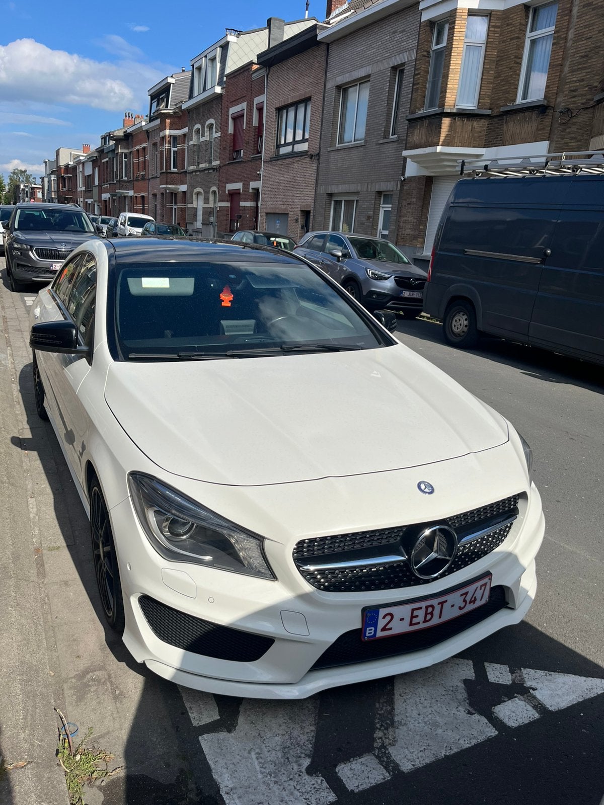 Mercedes-Benz cla 200 amg-pack, Auto's, CLA, Euro 6, Wit, Diesel
