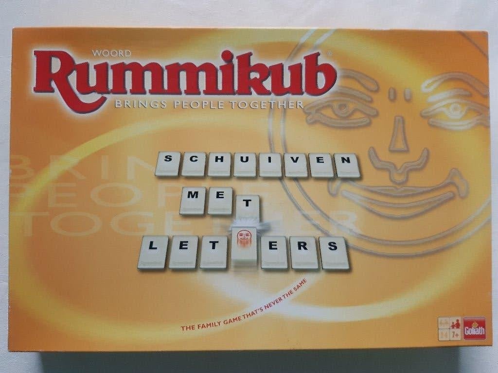 Rummicub avec lettres, Hobby & Loisirs créatifs, Trois ou quatre joueurs, Enlèvement, Neuf, Goliath