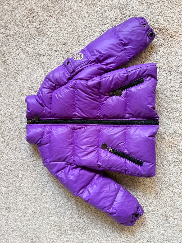 Moncler baby jas, Kinderen en Baby's, Gebruikt, Moncler, Meisje, Ophalen of Verzenden