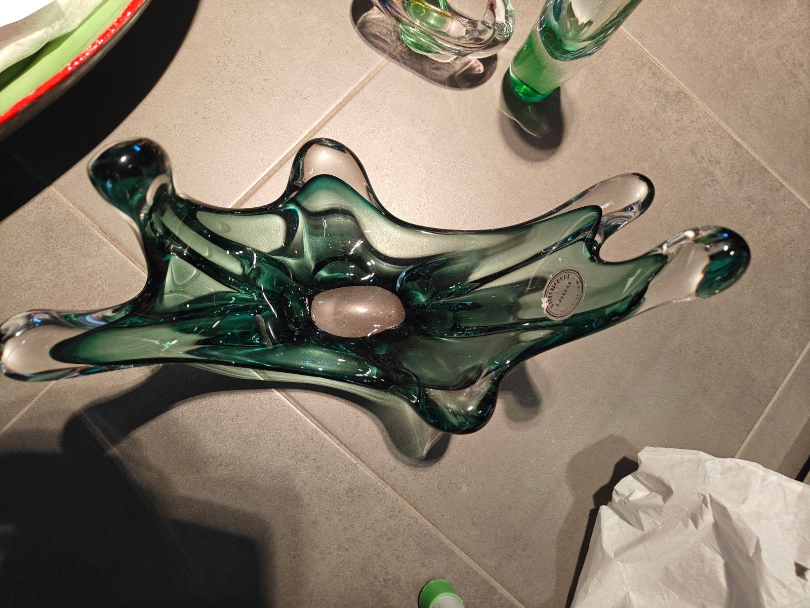 Prachtig Vetrerie Cristallo Murano glazen kunstobject – groe, Enlèvement
