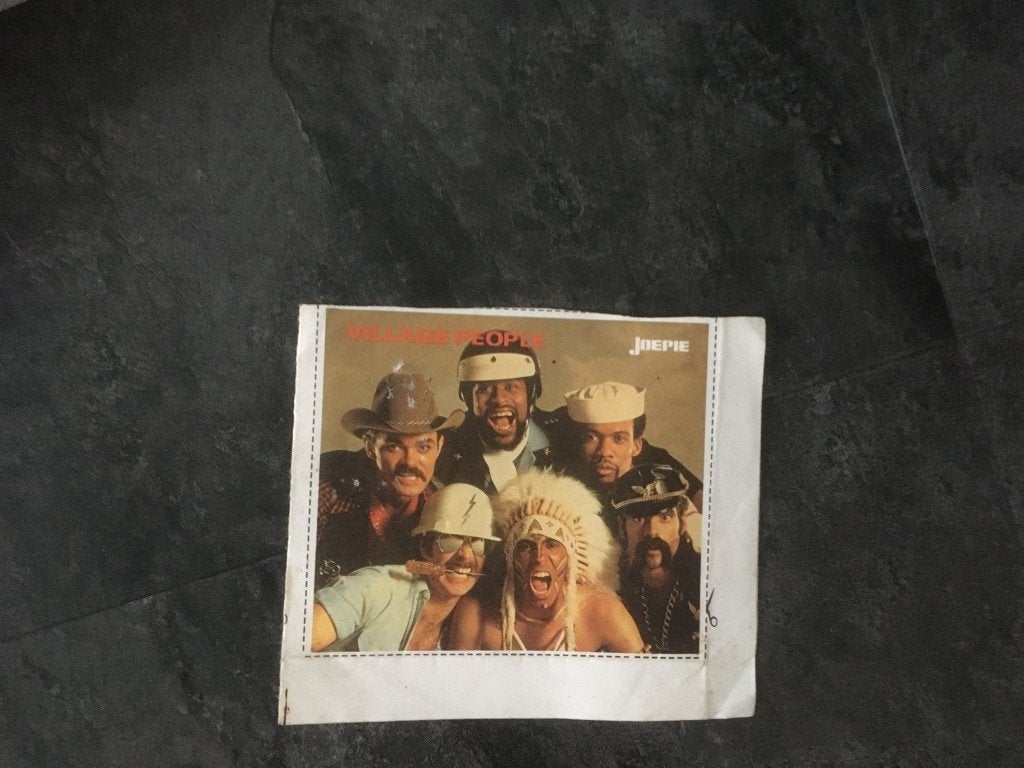 photo/autocollant Village People - groupe de musique, Enlèvement ou Envoi