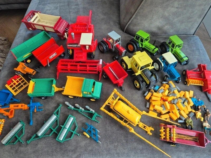 britains farm toys miniature agricole, Ophalen of Verzenden, Zo goed als nieuw, Tractor of Landbouw, Britains