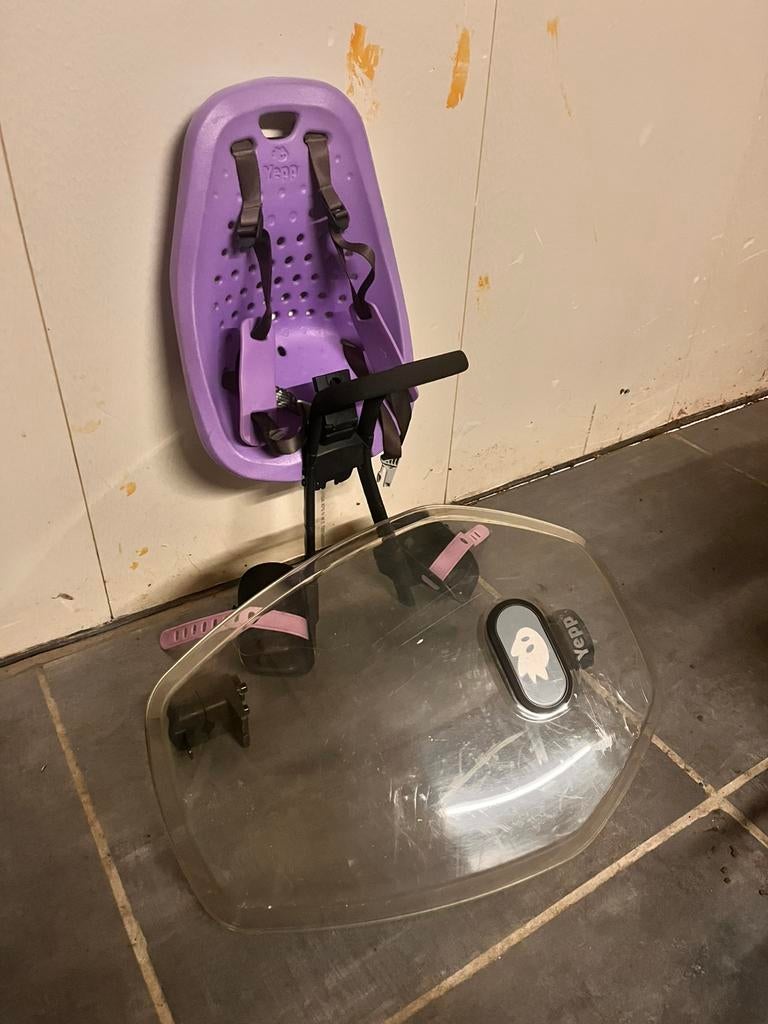 Fietsstoeltje voorraan, Ophalen