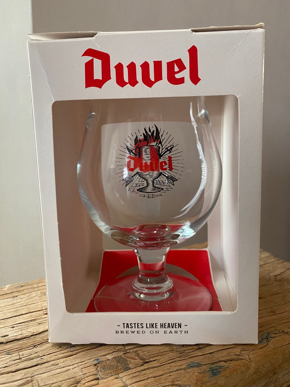 Verre Duvel dans son emballage, Enlèvement, Neuf