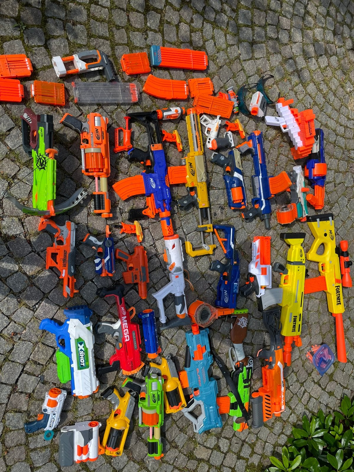 NERF collectie, Kinderen en Baby's, Speelgoed | Buiten | Actiespeelgoed, Ophalen, Gebruikt