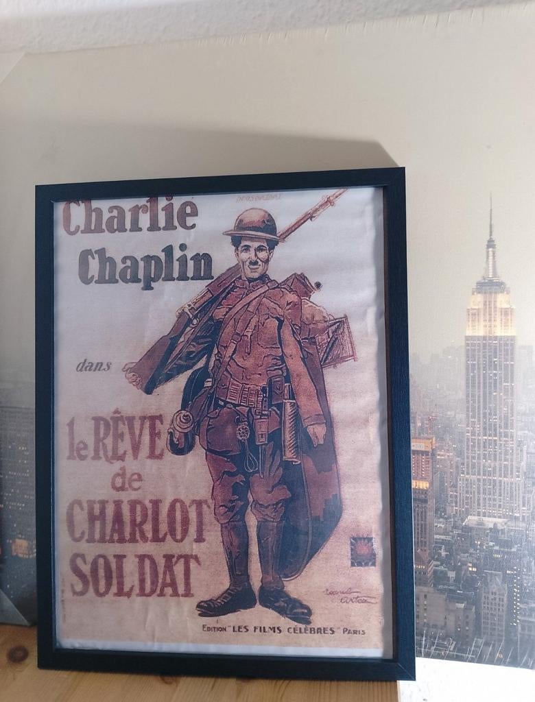 Charly Chaplin  Poster, Verzenden