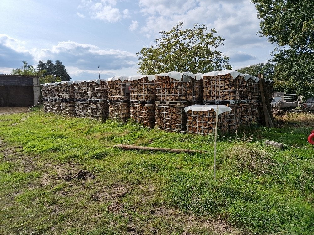 brandhout - eik - beuk - droog stookklaar - geleverd, 6 m³ of meer, Verzenden, Eikenhout, Blokken