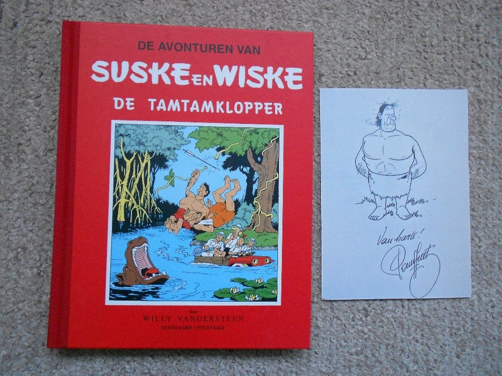 Suske en Wiske 24 Klassiek - De Tamtamklopper + tek P Geerts, Willy Vandersteen, Eén stripboek, Nieuw, Ophalen of Verzenden