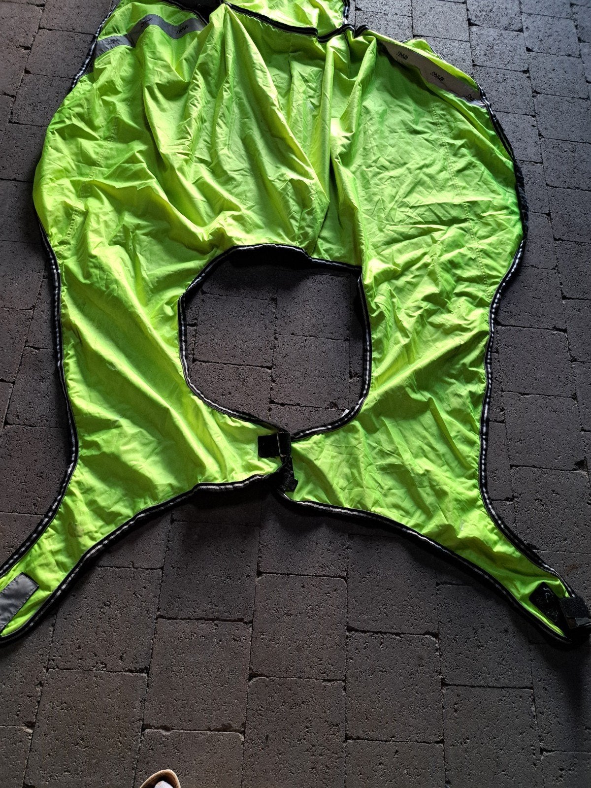 Fluoriserende uitrijdeken, Full (L), Enlèvement, Comme neuf, Vert