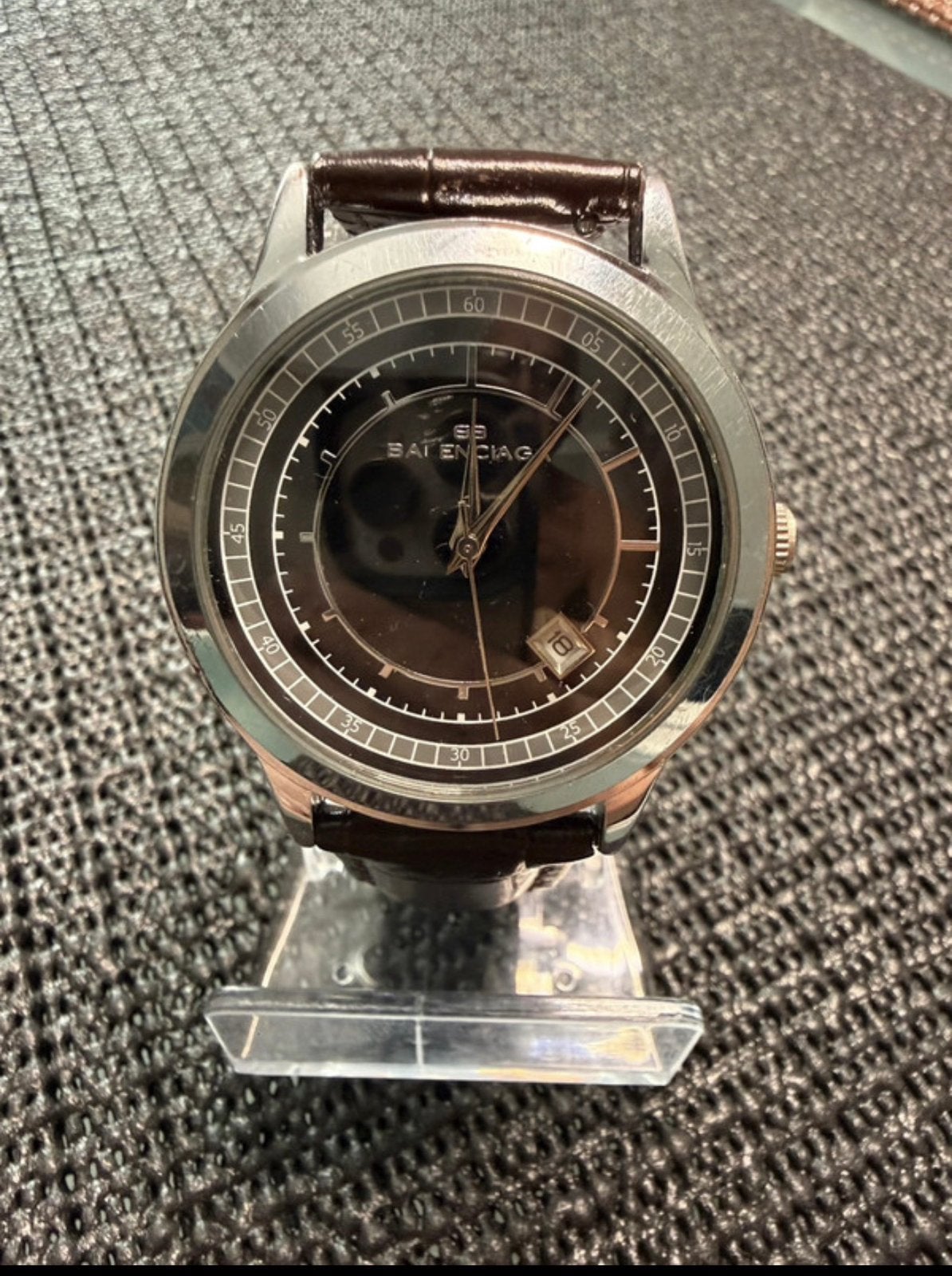 Montre Balanciga homme, Handtassen en Accessoires, Horloges | Heren, Ophalen, Staal, Polshorloge, Leer