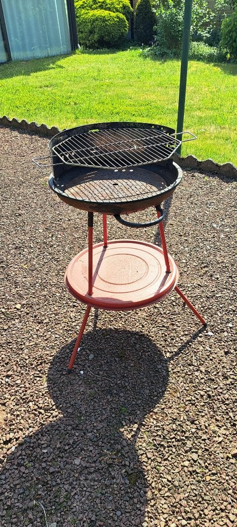 barbecue au charbon, Enlèvement, Utilisé, Avec accessoires