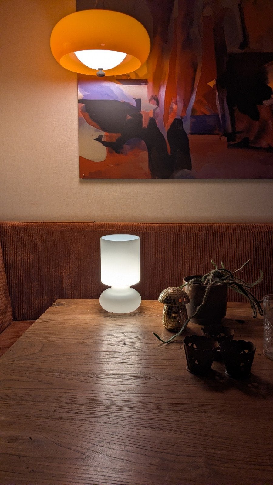 Vintage Ikea mushroom lamp, Huis en Inrichting, Ophalen, IKEA, Vintage