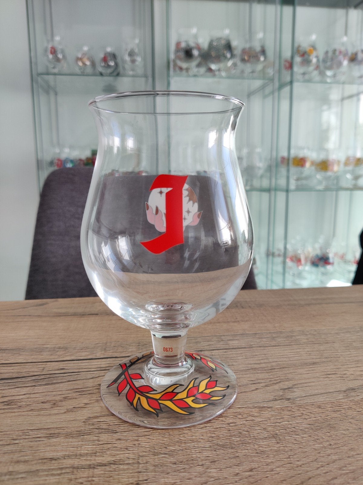 Duvel - Win & Create - Letter J, Verzamelen, Ophalen, Nieuw, Bierglas