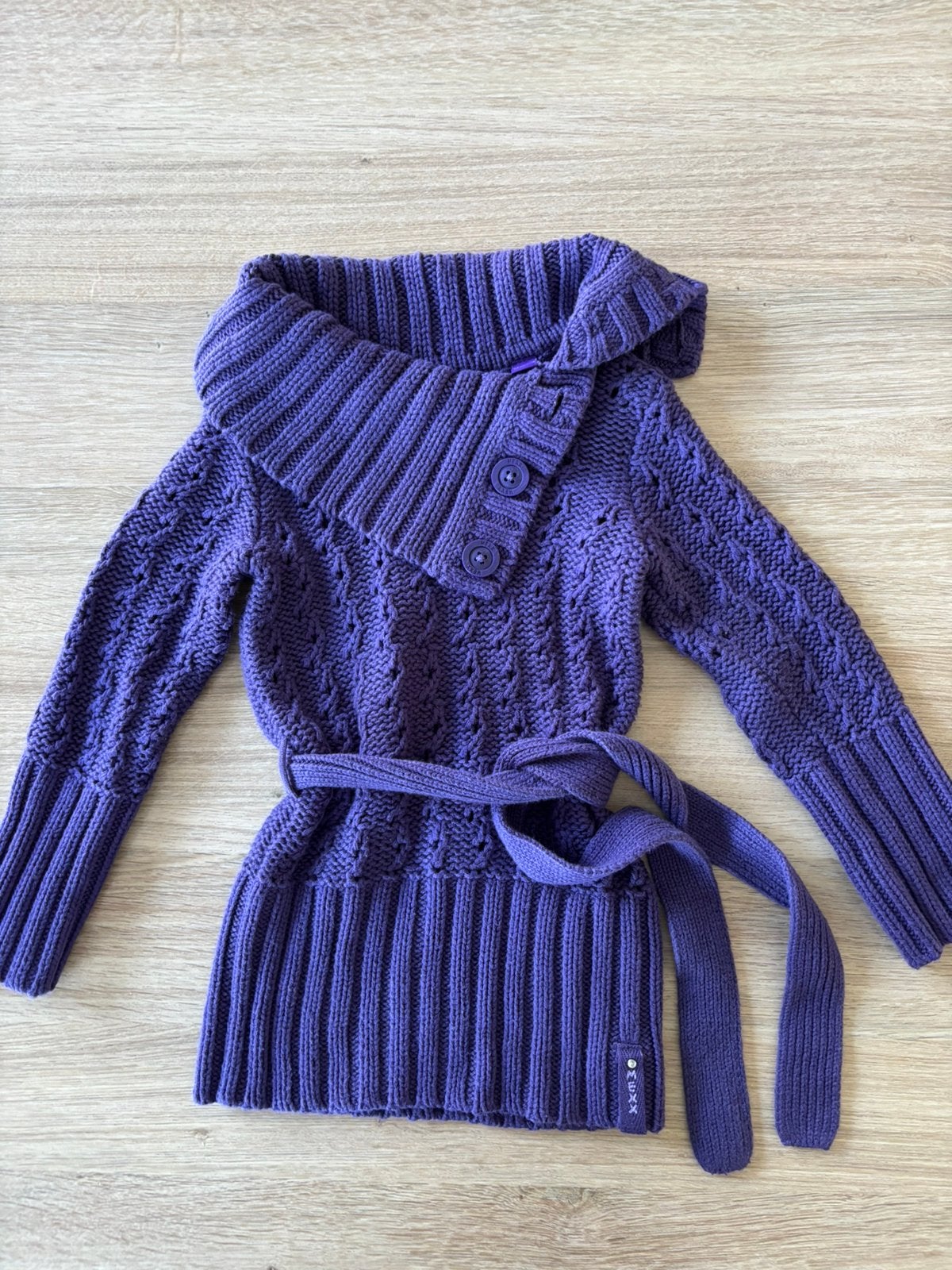 Donkerpaarse tuniek van Mexx, maat 92 (doos 1), Kinderen en Baby's, Ophalen of Verzenden, Zo goed als nieuw, Meisje, Trui of Vest