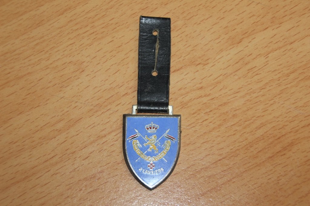 ABL Breloque du "2eme Lanciers", Collections, Envoi, Armée de terre, Emblème ou Badge