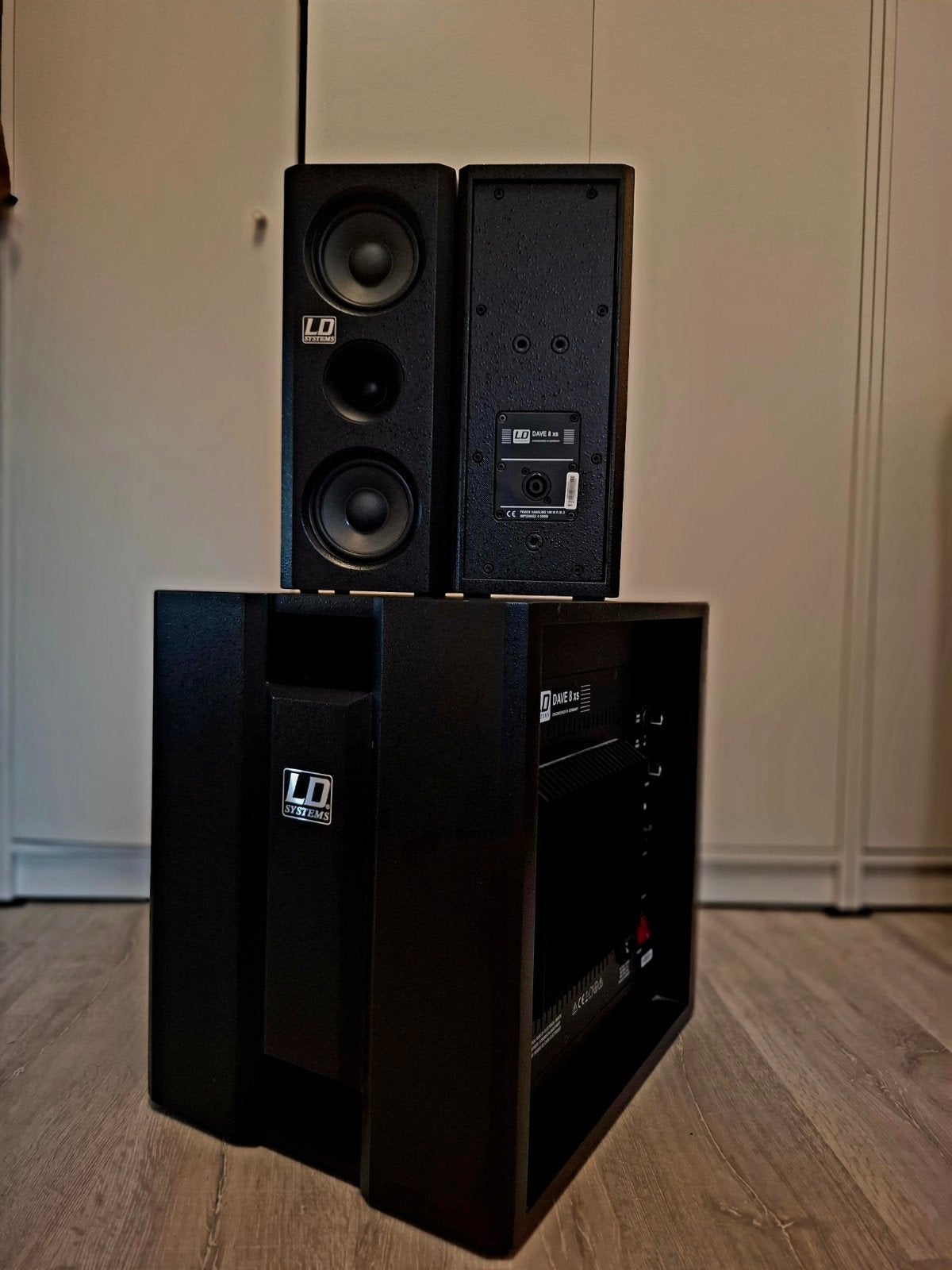 LD Systems Dave 8 XS draagbaar PA-systeem, Audio, Tv en Foto, Luidsprekerboxen, Gebruikt, Speakerset, Ophalen, 150 watt of meer