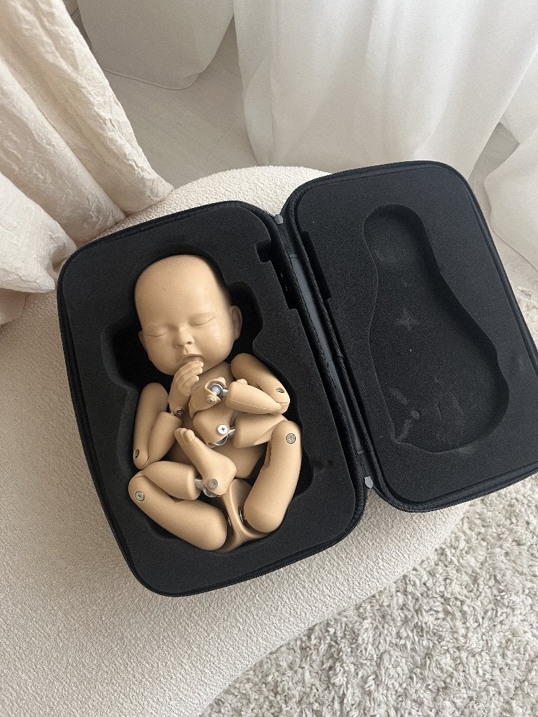 Standinbaby- oefenpop fotografie/ babyverzorging, Ophalen, Zo goed als nieuw