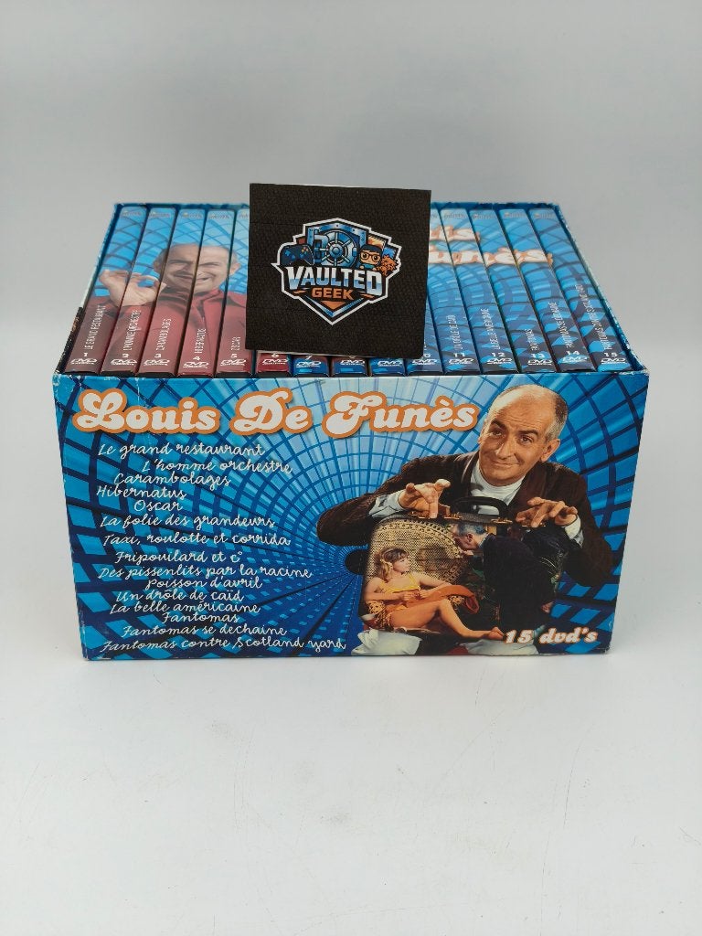 Louis De Funès DVD Box - 15 Films, Cd's en Dvd's, Gebruikt, Alle leeftijden, Ophalen of Verzenden, Boxset
