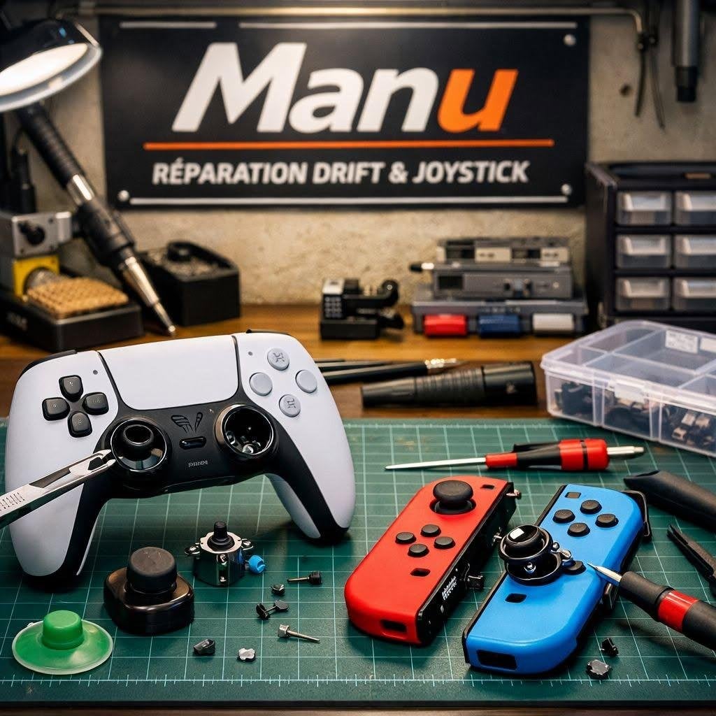 REPARATION '' drift '' : manette PS5 / PS4 & joycon switch, Enlèvement ou Envoi, Comme neuf