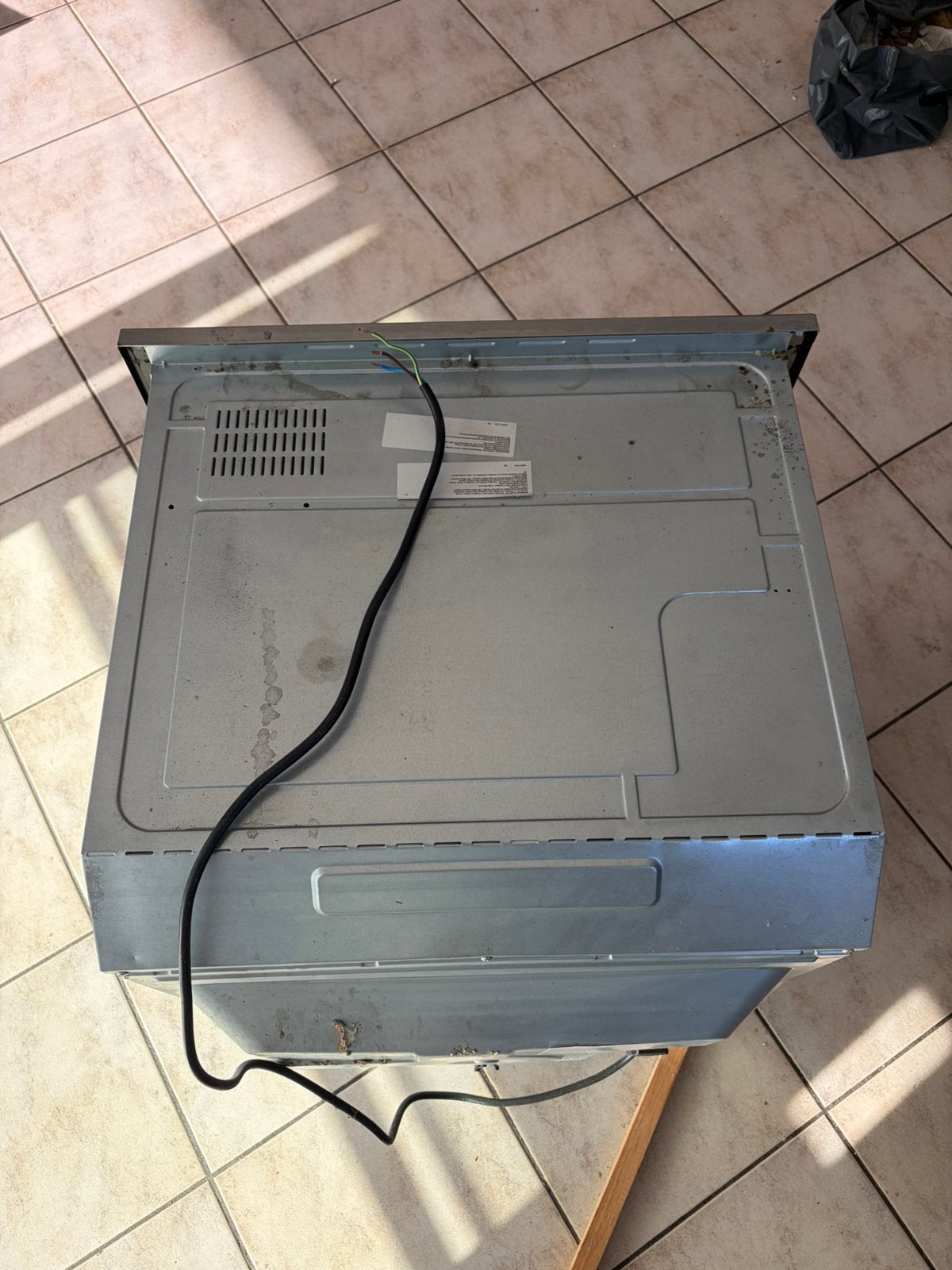 Beko oven, Enlèvement, Utilisé