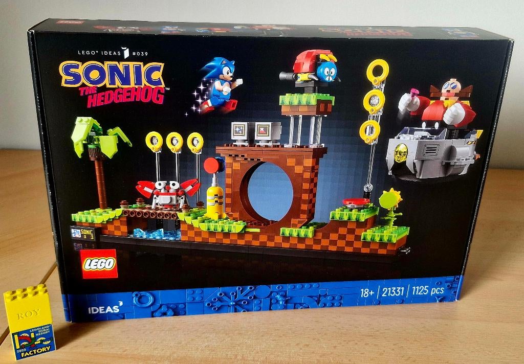Lego 21331 Sonic the Hedgehog Green Hill Zone, Kinderen en Baby's, Speelgoed | Duplo en Lego, Nieuw, Lego, Complete set, Compleet